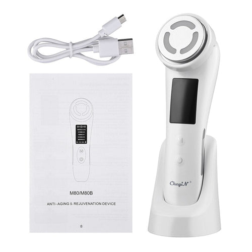 5 In 1 EMS Facial Beauty machine Skin Care Tool Electroporation