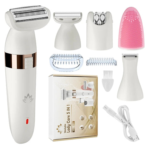 New Five in 1 Hair Removal Device for Removing Armpit Hair Women's