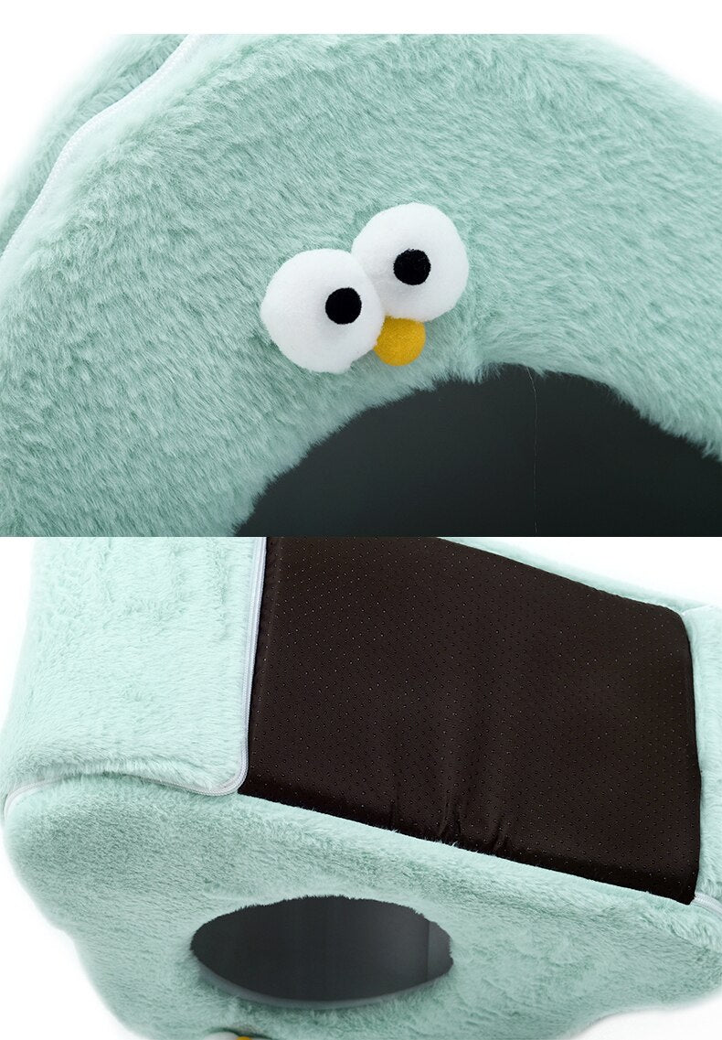 Pet Dog Cat House Warm Comfort Pet Deep Sleeping Nest Cave for Cats