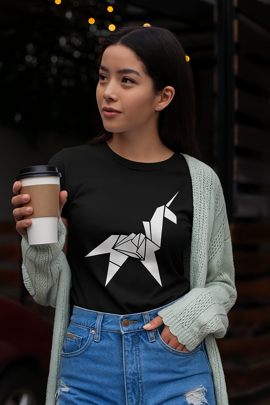 Origami  Women T-shirt
