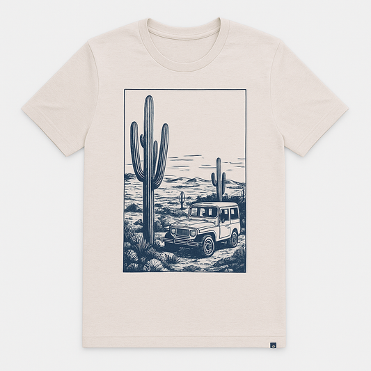 Desert Cruiser Tee-Oatmeal