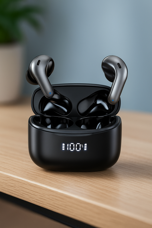 LED TWS Earbuds Bluetooth 5.0 Earphones for Huawei Iphone