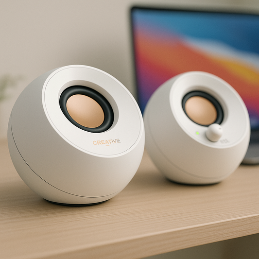 Speakers Creative Technology Pebble White Black 4 W