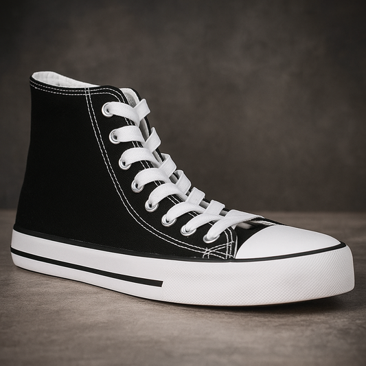 High Top Basketball Canvas Sneakers