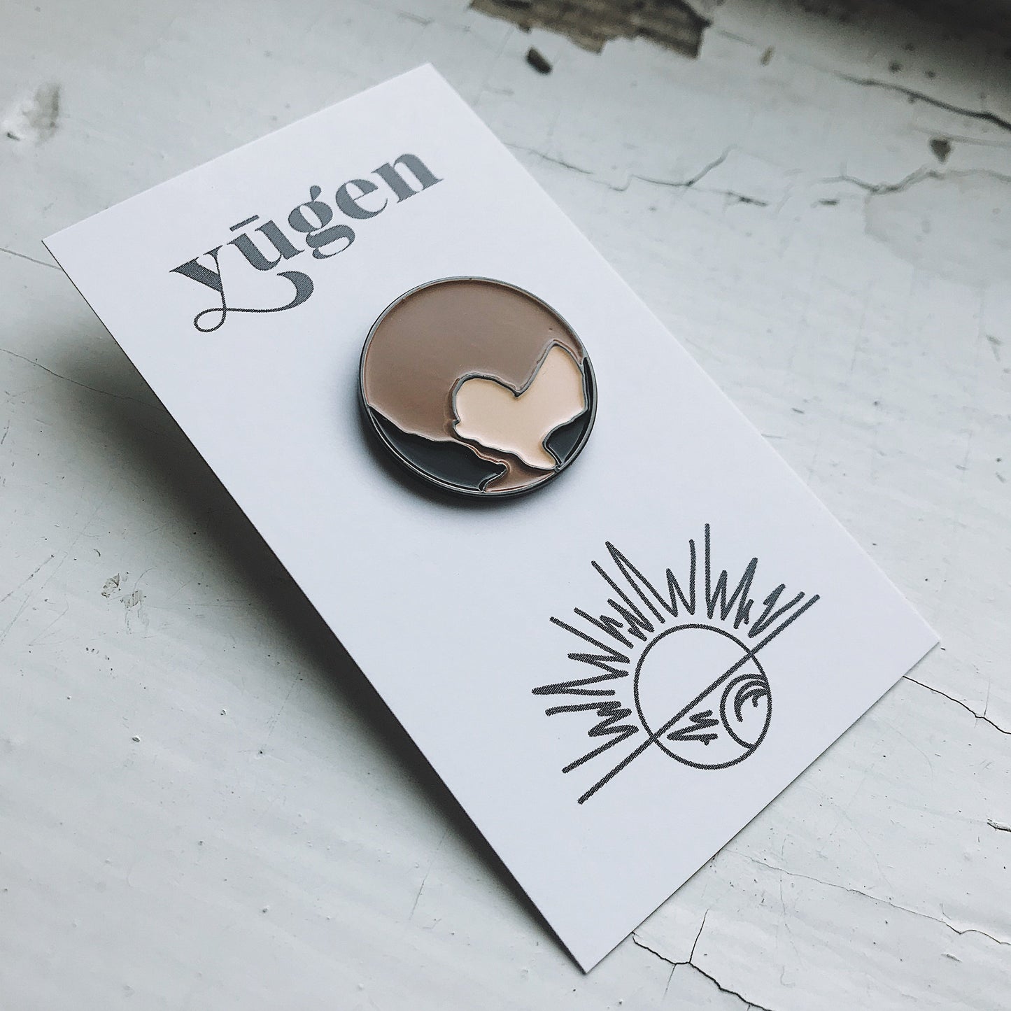 Mars Enamel Pin
