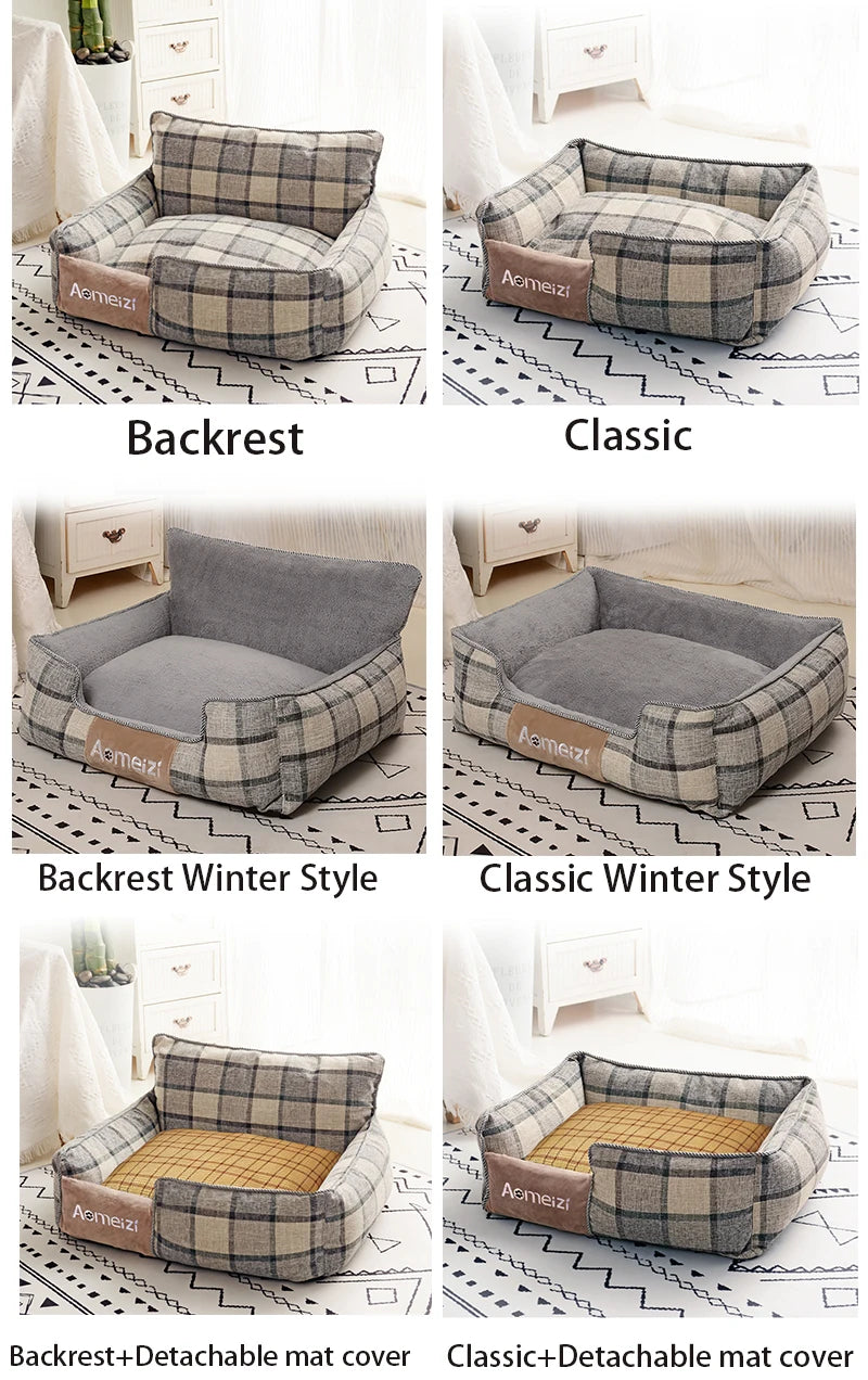 Big Dog Bed Removable Pet Sofa Bed For Small Medium Big Dogs Washable