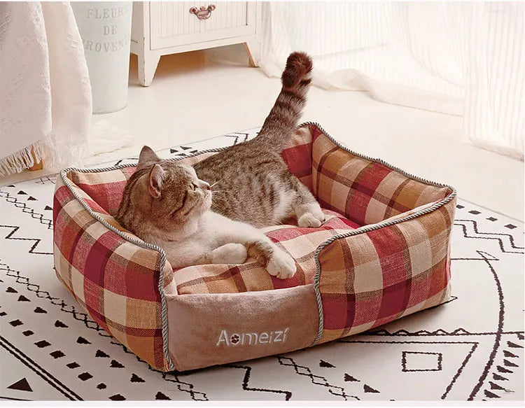 Big Dog Bed Removable Pet Sofa Bed For Small Medium Big Dogs Washable