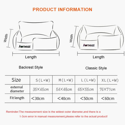 Big Dog Bed Removable Pet Sofa Bed For Small Medium Big Dogs Washable