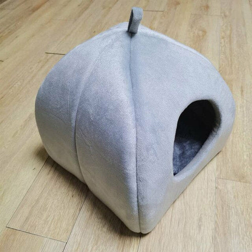 Cat House Nest Warm Mat For Small Dogs Cats Soft Tent Cave Winter Cat