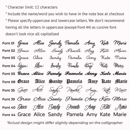 Nameplate Necklace, Cursive Name Necklace, SCRIPT Name Necklace