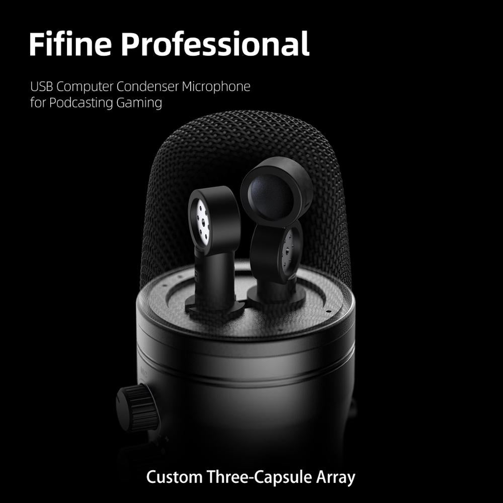 USB Recording Microphone Computer Podcast Mic for PC/PS4/Mac,Four