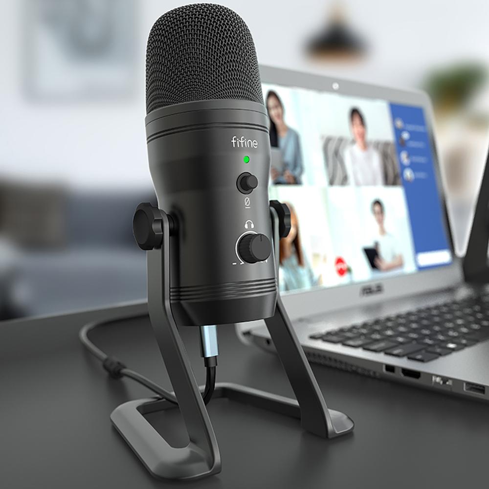 USB Recording Microphone Computer Podcast Mic for PC/PS4/Mac,Four