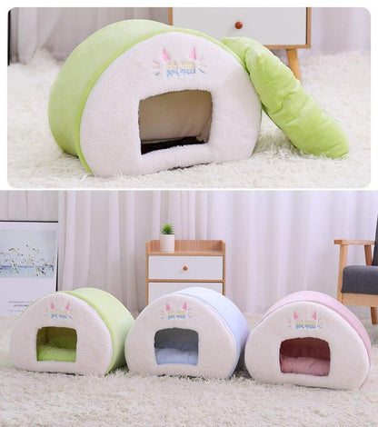 Pet Dog Cat House Warm Comfort Pet Deep Sleeping Nest Cave for Cats