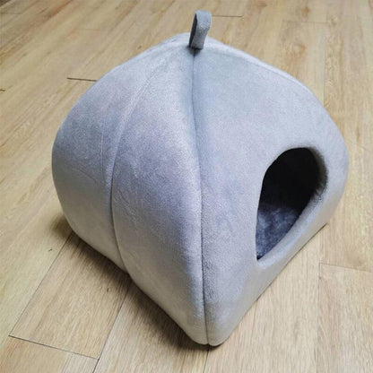 Cat House Nest Warm Mat For Small Dogs Cats Soft Tent Cave Winter Cat
