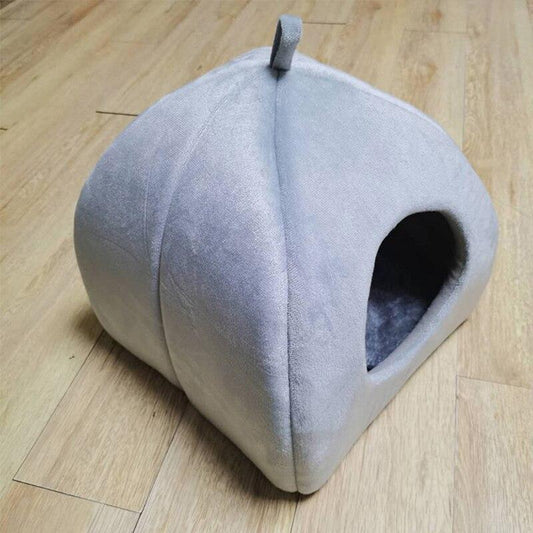 Cat House Nest Warm Mat For Small Dogs Cats Soft Tent Cave Winter Cat