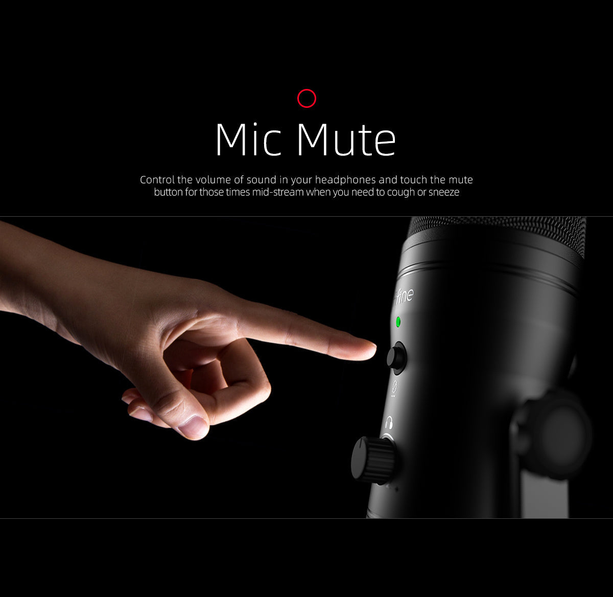 USB Recording Microphone Computer Podcast Mic for PC/PS4/Mac,Four
