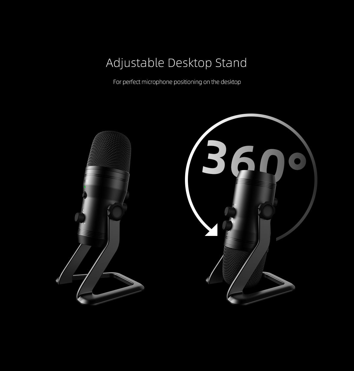 USB Recording Microphone Computer Podcast Mic for PC/PS4/Mac,Four