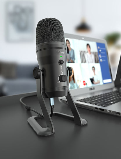 USB Recording Microphone Computer Podcast Mic for PC/PS4/Mac,Four