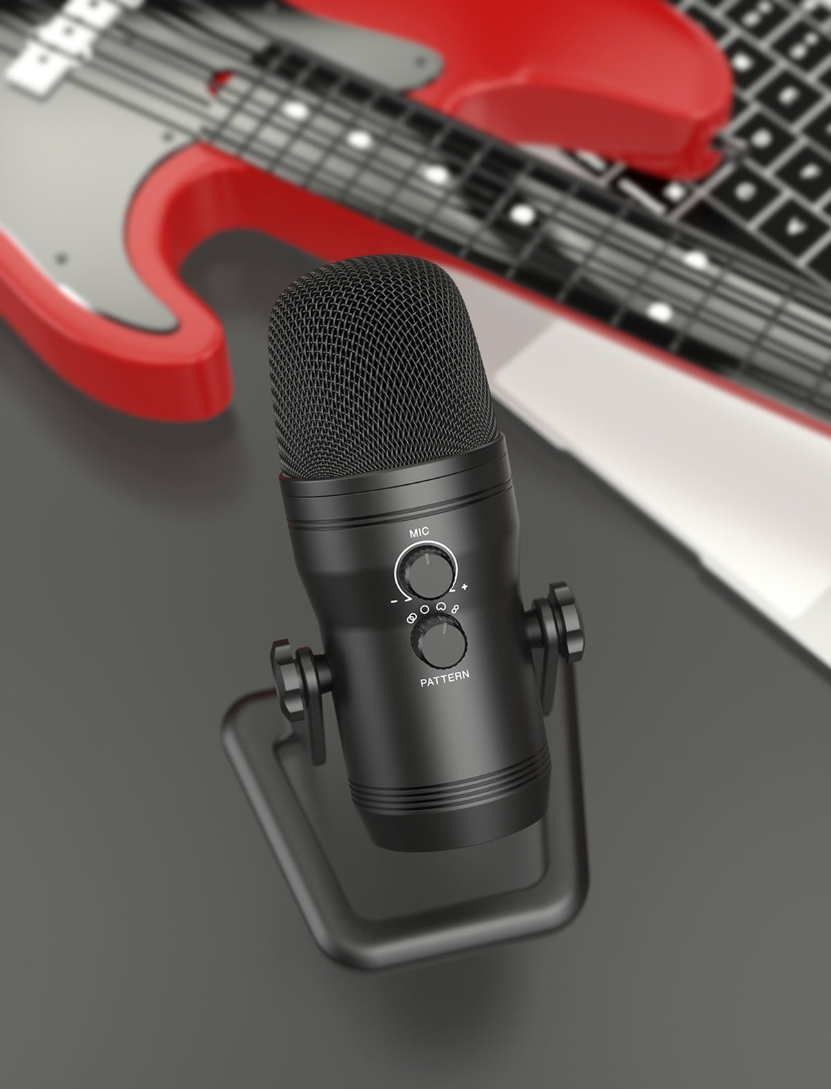 USB Recording Microphone Computer Podcast Mic for PC/PS4/Mac,Four